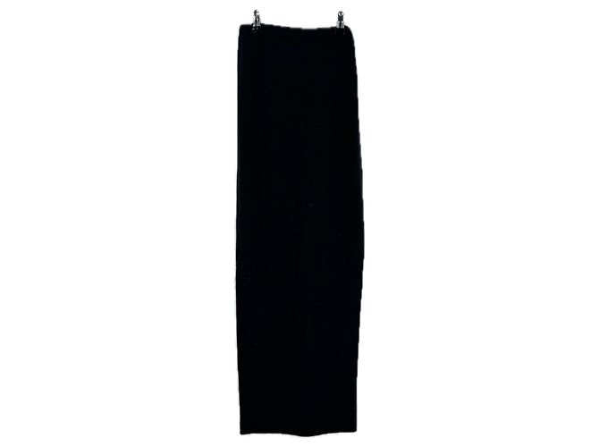Autre Marque Vestido maxi de cashmere preto SKIMS