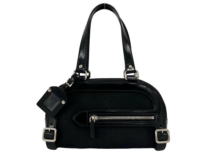 Mini borsa Boston Prada nera Nero 