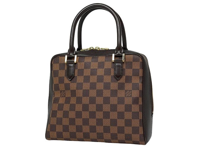 Borsa Louis Vuitton Brera Marrone Damier ebene