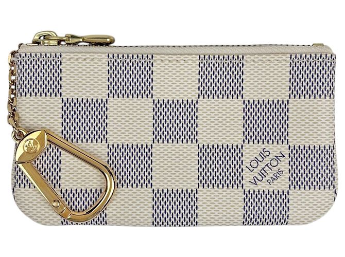 Monedero Louis Vuitton Damier Azur Blanco