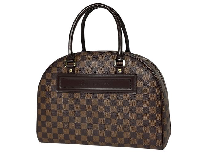 Sac à main Louis Vuitton Nolita Marron Damier ebène