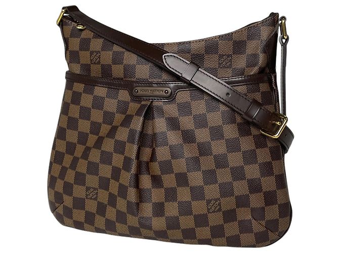Borsa a tracolla Louis Vuitton Bloomsbury PM Marrone Damier ebene
