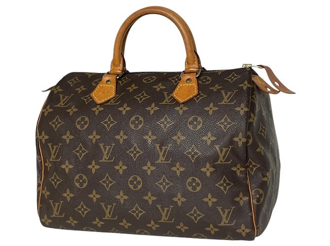 Sac à main Louis Vuitton Speedy 30 Marron