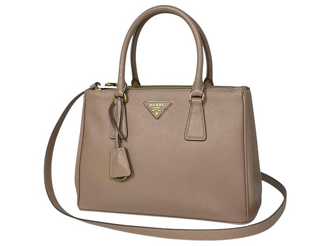 Borsa Prada Galleria Medium Beige 
