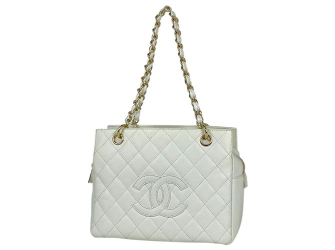 Bolso de hombro Chanel Matelassé White Blanco
