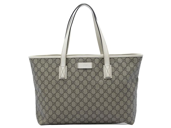 Borsa Tote Gucci Beige Medium GG Supreme