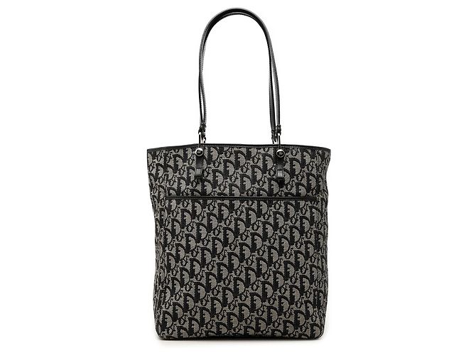 Diorissimo Trotter Canvas Tote Schwarz Dior