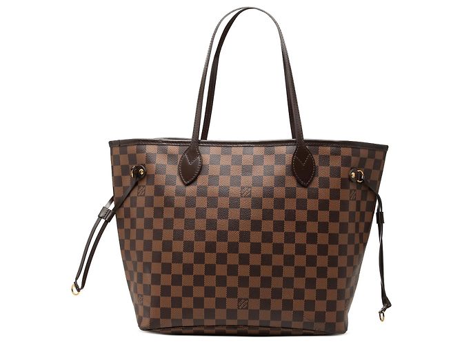 Louis Vuitton Brown Damier Ebene Neverfull MM
