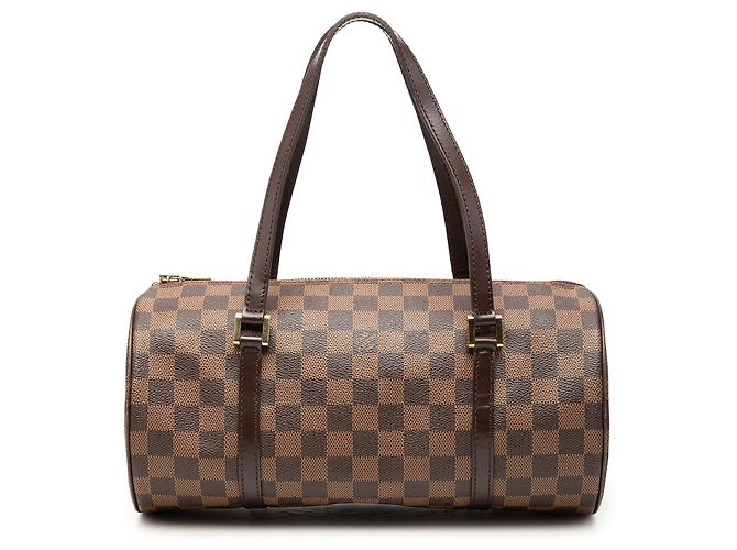 Louis Vuitton Brown Damier Ebene Papillon 30 Marron