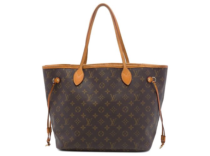 Louis Vuitton Brown Monogram Neverfull MM Marrom