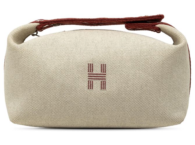 Étui Hermès Beige Small H Plume Bride A Brac