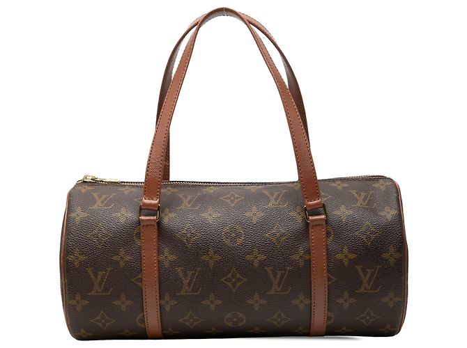 Louis Vuitton Brown Monogram Papillon 30 Marrone