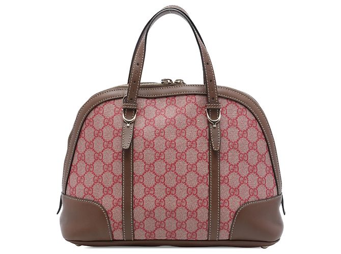 Gucci Bolsa Nice Dome Small GG Supreme Rosa