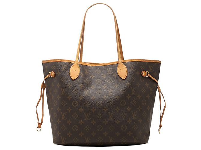 Louis Vuitton Brown Monogram Neverfull MM Marron