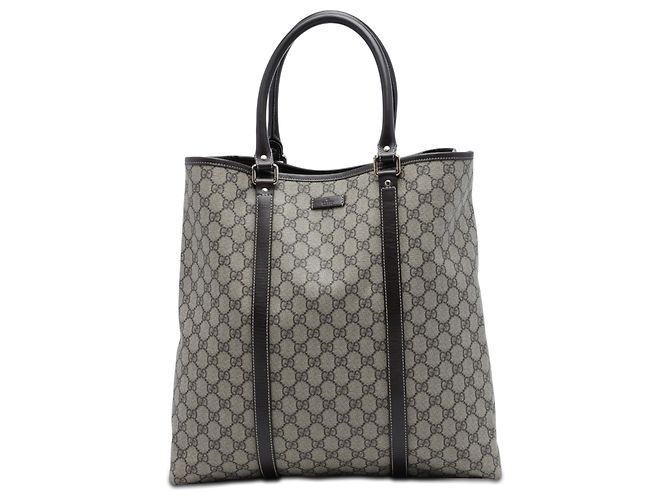 Gucci Beige GG Supreme Joy Vertical Tote