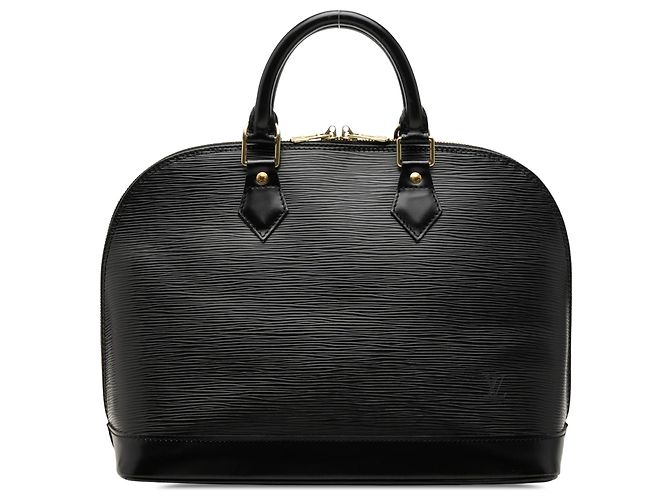 Louis Vuitton Black Epi Alma PM Nero