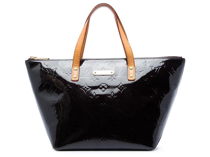 Louis Vuitton Purple Monogram Vernis Bellevue PM Roxo