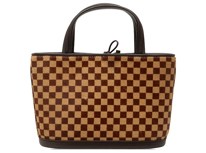 Louis Vuitton Brown Damier Sauvage Impala Marrom