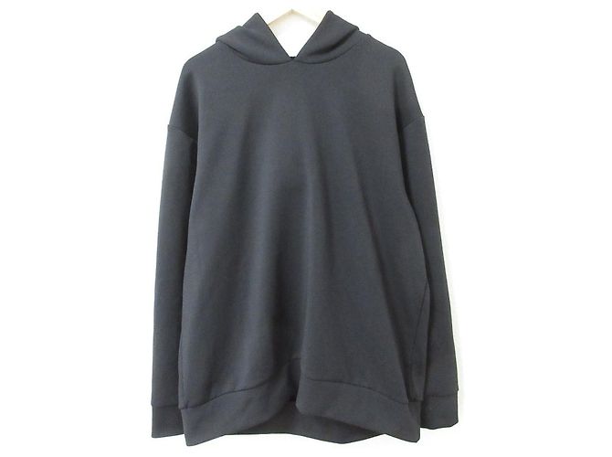 Autre Marque Sweat à capuche MIDIUMISOLID en jersey Noir