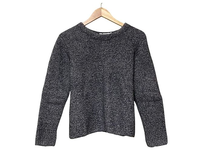 Autre Marque T by Alexander Wang Strickpullover aus Woll-Kaschmir-Mischung Braun