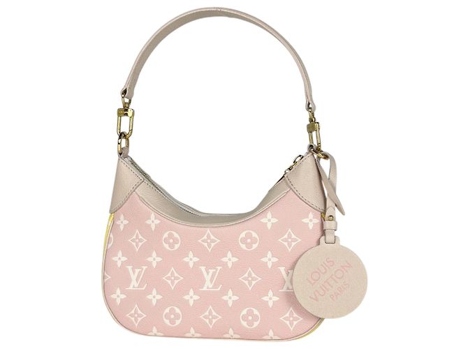 Louis Vuitton Bagatelle NM Handtasche Pink Beige Gelb