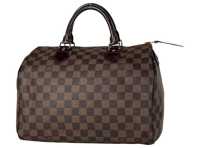 Bolsa de mão Louis Vuitton Speedy 30 Marrom