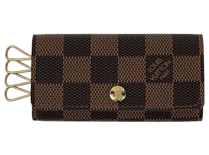 Louis Vuitton Brown Damier Canvas Key Case