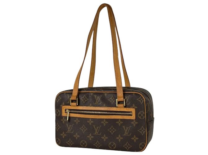 Bolso de hombro Louis Vuitton Cite MM Castaño