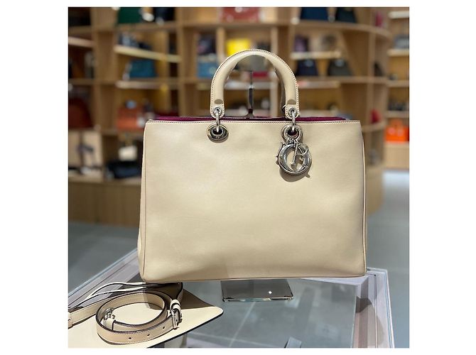 Dior Diorissimo Große Lederhandtasche