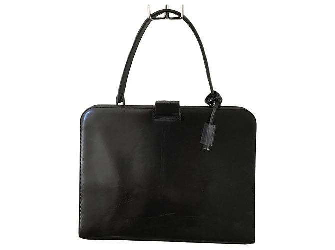 Gucci Tom Ford Lackleder Handtasche Schwarz