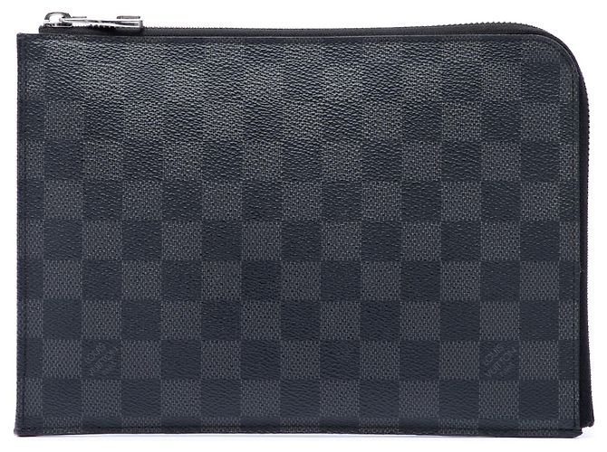 Borsa a pochette Louis Vuitton Damier Graphite Pochette Jour PM nera Nero