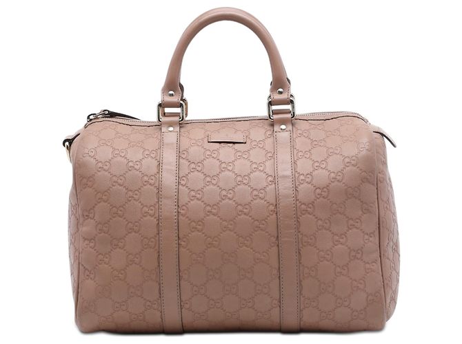 Borsa Boston Gucci Medium Guccissima Joy Marrone