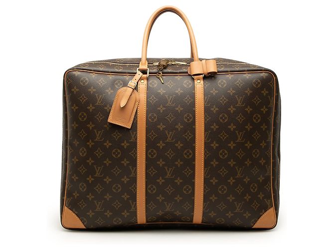 Borsa da viaggio Louis Vuitton Monogram Sirius 50 Marrone
