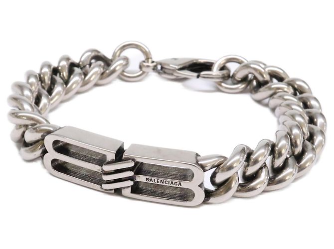 Pulseira com pingentes prateada Balenciaga Prata