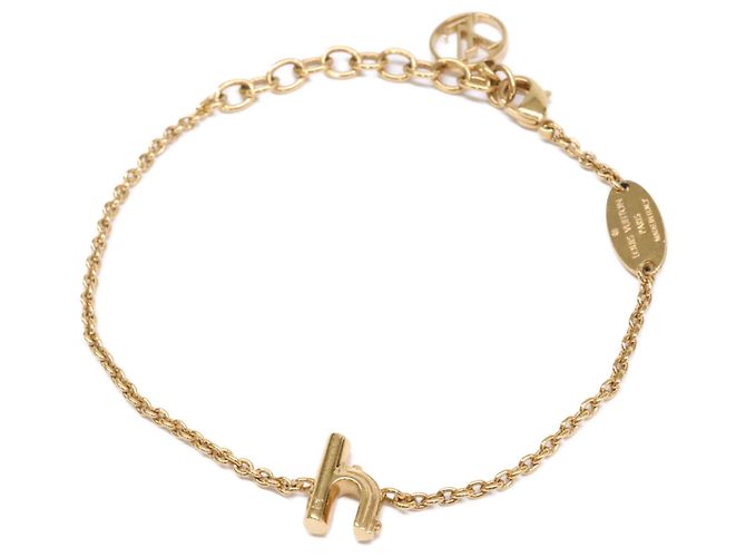 Pulseira com pingentes em ouro Louis Vuitton Dourado