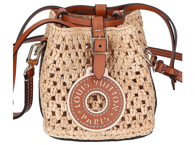 Noe Bolso Louis Vuitton Noé de rafia