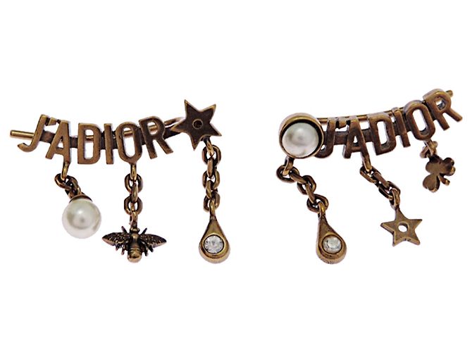 Orecchini Christian Dior Dior J'ADIOR in perle sintetiche e strass