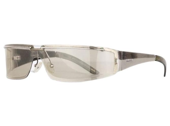 Gucci by Tom Ford 2000er 'GG 1726' Wrap Mask Shield Sonnenbrille