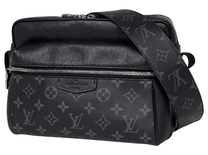 Borsa a tracolla Louis Vuitton Outdoor Messenger PM Nero