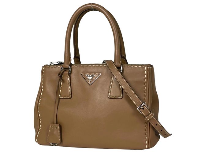 Sac à main Prada Galleria Marron