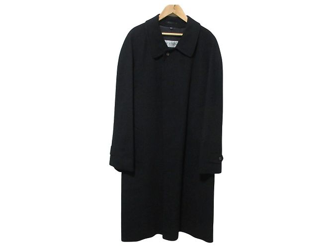 Autre Marque Abrigo DESARS Tsubame Coat Cashmere Long Single Collar Coat Negro