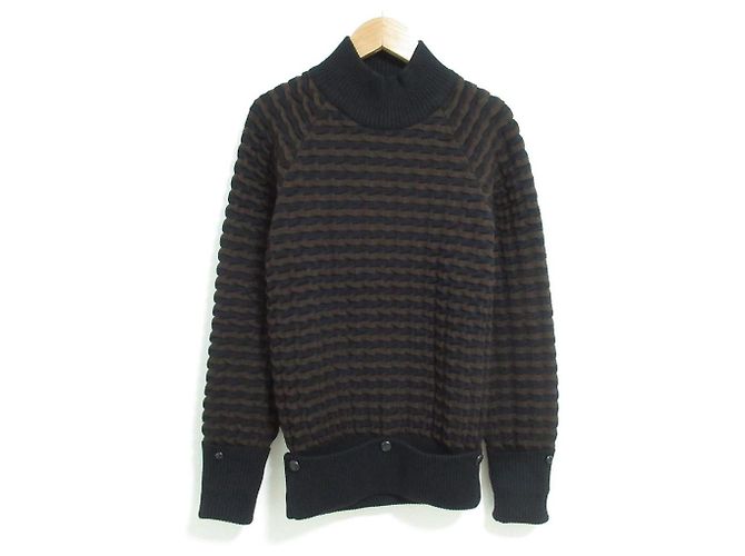 Fendi Strickpullover Schwarz 