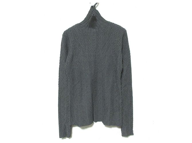 Autre Marque Rollkragenpullover aus Strick LE CIEL BLEU Braun