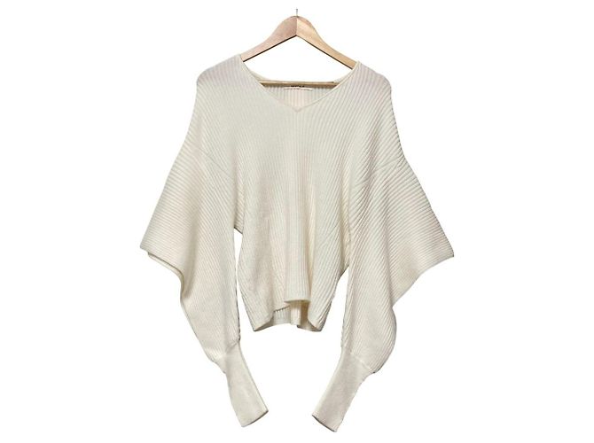 Autre Marque Estella.K Rippstrick-Pullover Roh