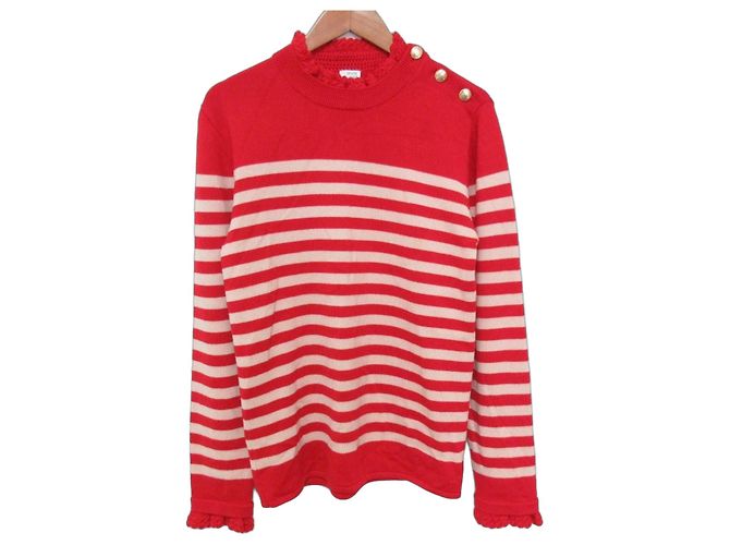 Autre Marque Sailor Strickpullover prune gold schmidt Rot