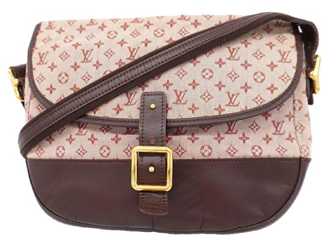 Bolsa de Ombro Louis Vuitton Monogram Mini Bérangere Fuschia