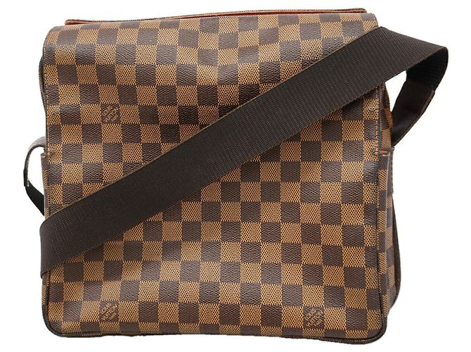 Borsa a tracolla Louis Vuitton Damier Naviglio Damier ebene