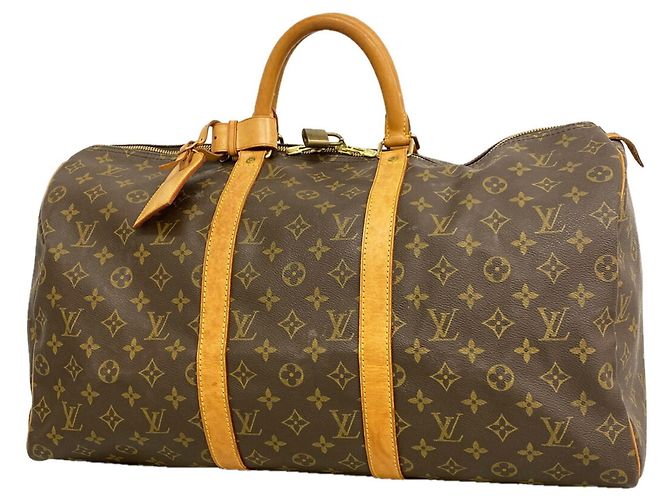 Bolsa Boston Louis Vuitton Marrom