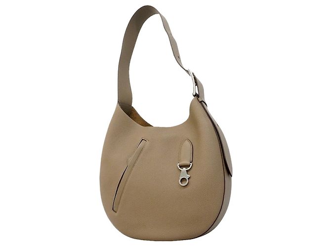 Hermès Bolsa de Ombro Hermes Alson Taupe