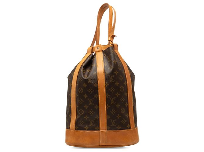Louis Vuitton Brown Monogram Randonnee PM Marrone